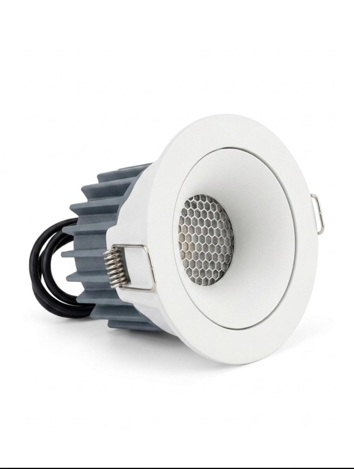 Ayala Recessed 12W Round Mtkon White CCT