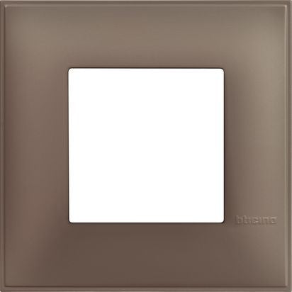 R4802TF - Cover plate - 2 modules - Terra soft