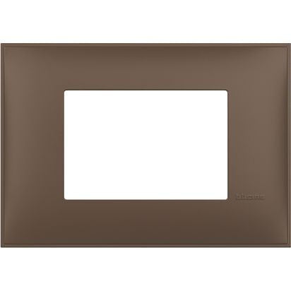 R4803TF - Cover plate - 3 modules - Terra soft
