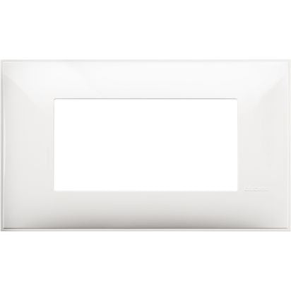 R4804RW - Cover plate - 4 modules - White