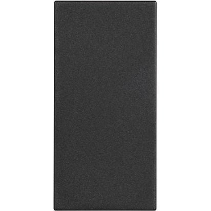 RG4950 - Blank plate - 1 module - Black