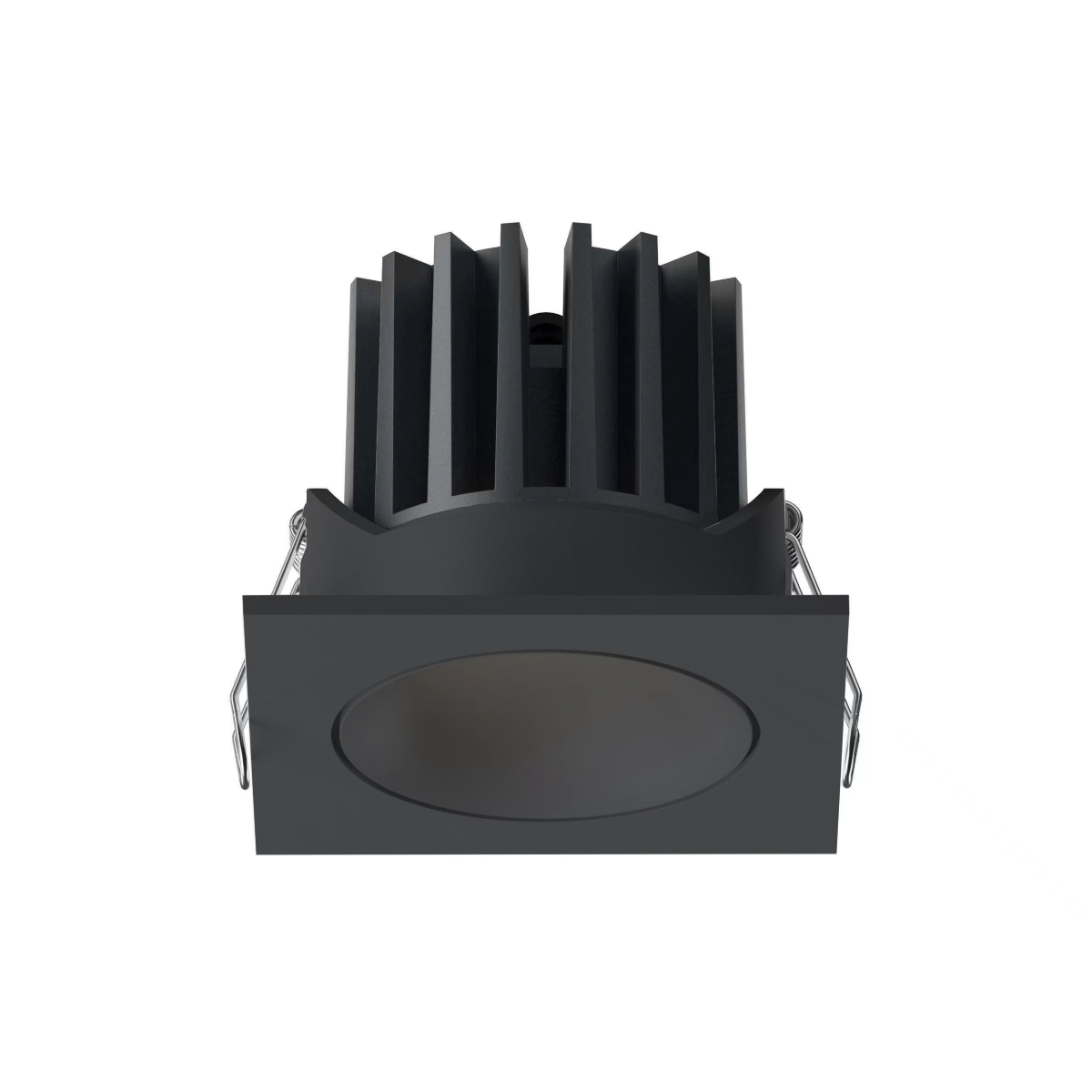 Ayala Recessed 12W Square Mtkon Black CCT