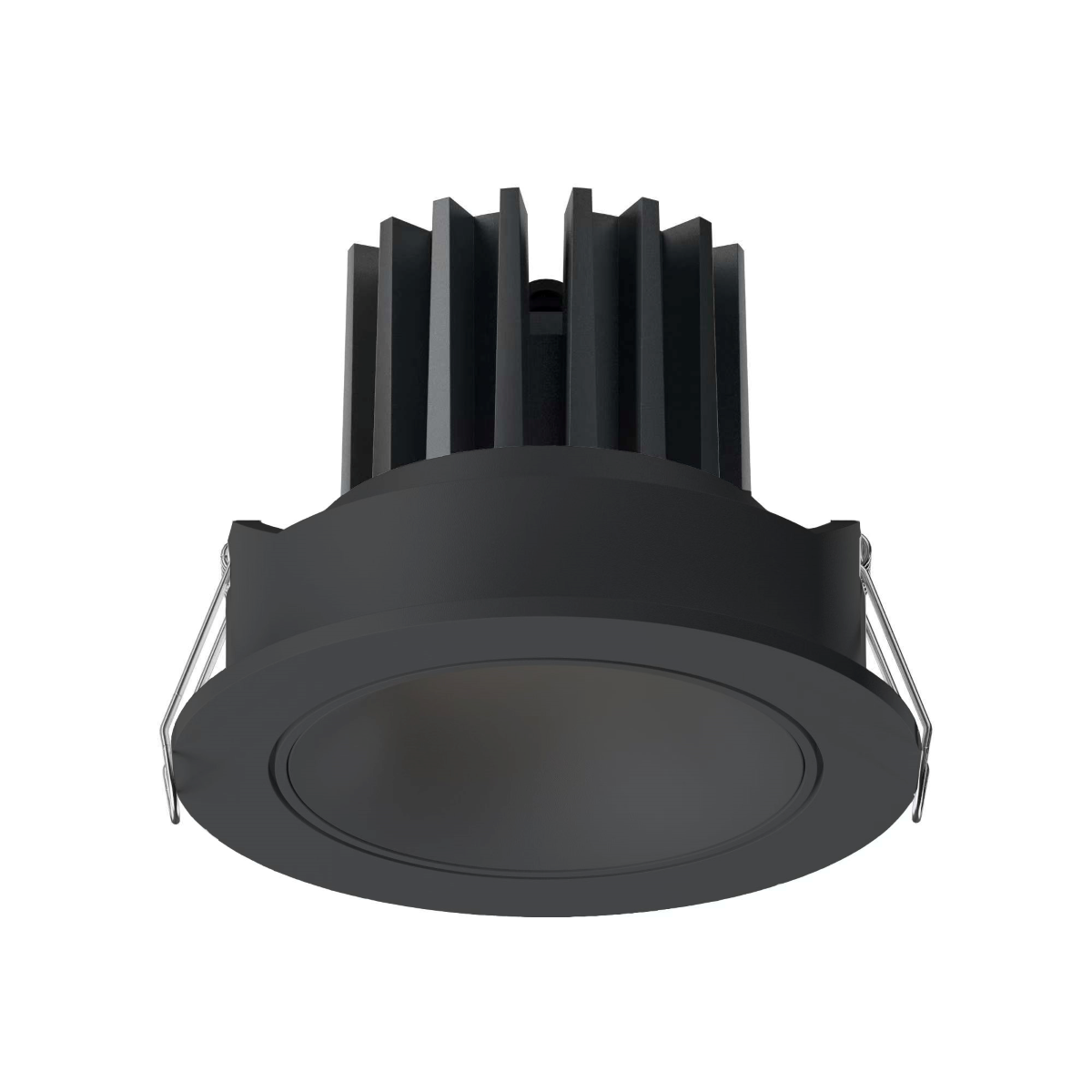 Ayala Recessed 12W Round Mtkon Black CCT