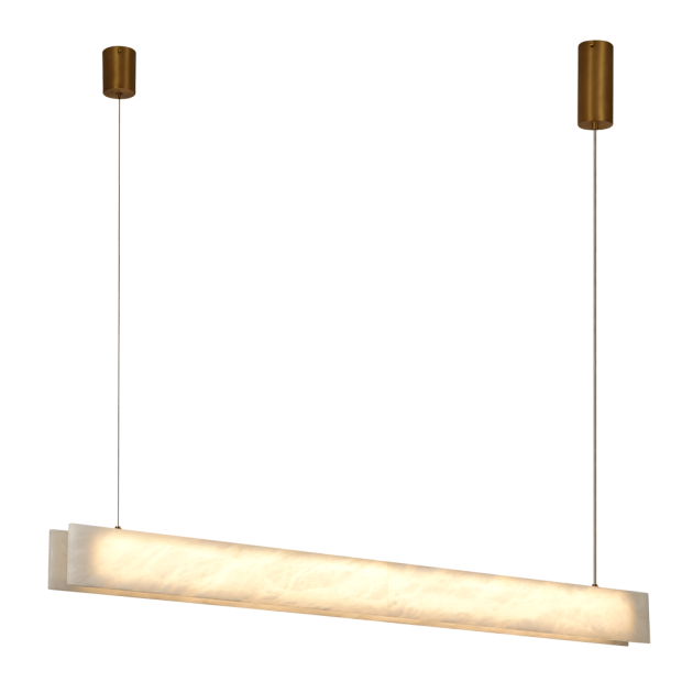 Marble Pendant Rectangular 120CM 36W