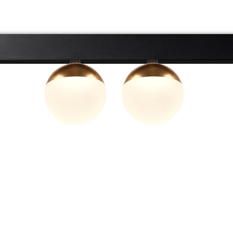 Ayala Lab Magnetic Globe Milky LAV BALL 7W GOLD