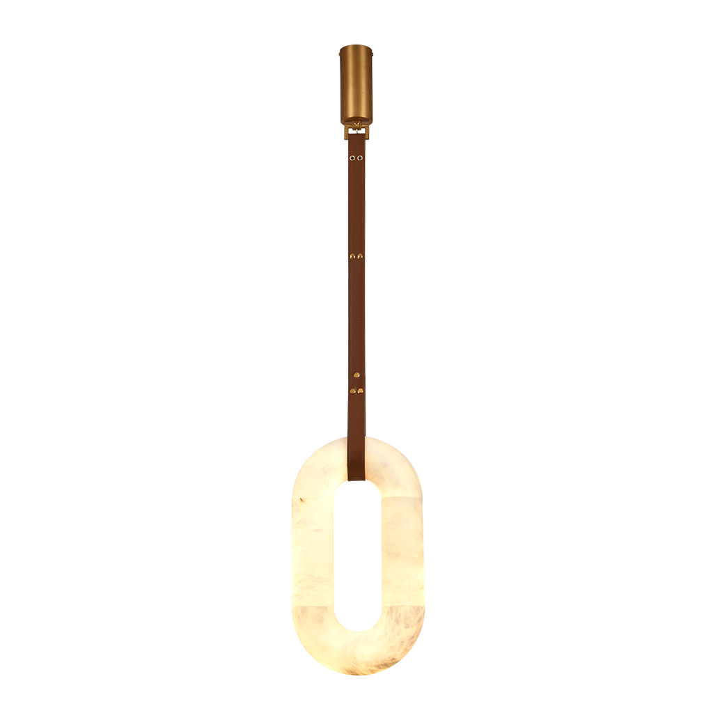 Pendant Marble Spanish AOVAL 450 Rounded Aomd