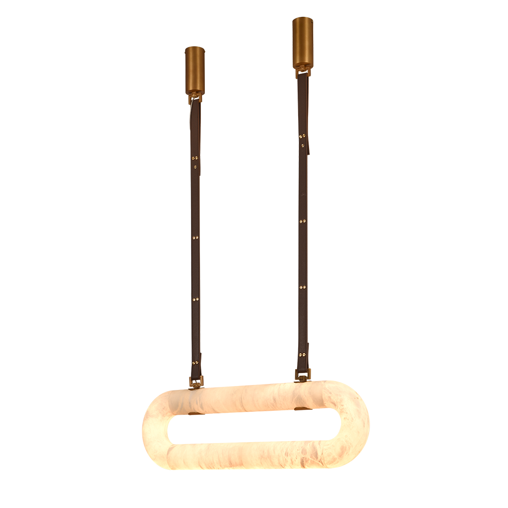 Pendant Marble Spanish AOVAL 800 Rounded Vertical
