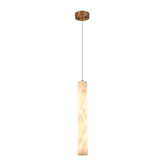 Pendant Marble Spradi Tube 60 16W
