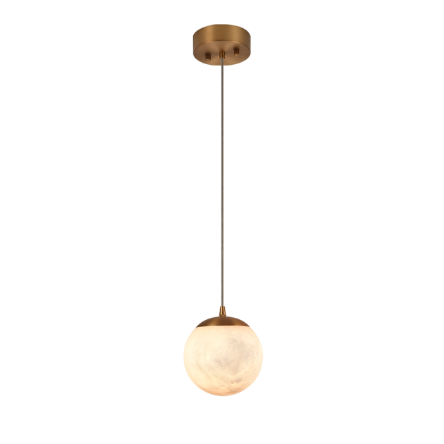 Pendant Marble Spanish Globe 120 G9